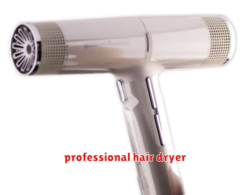 professional hair dryer