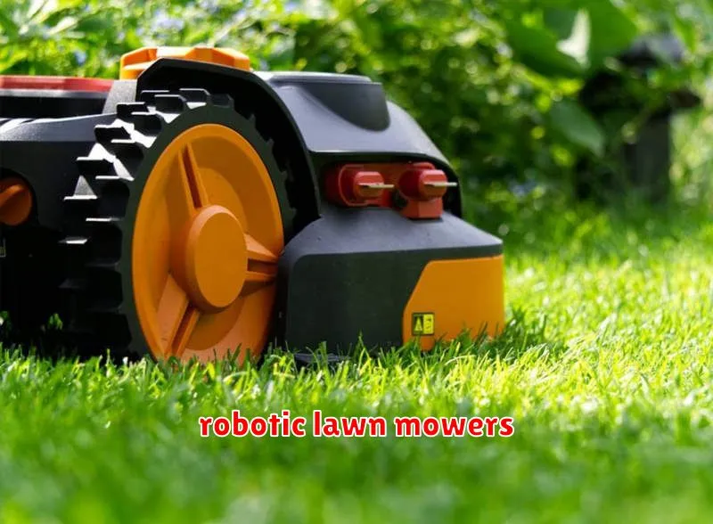 robotic lawn mowers