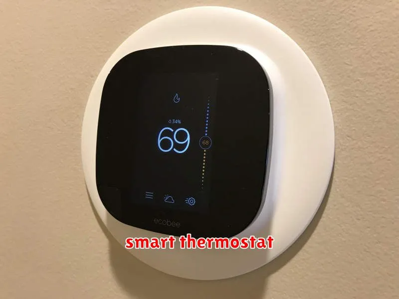 smart thermostat